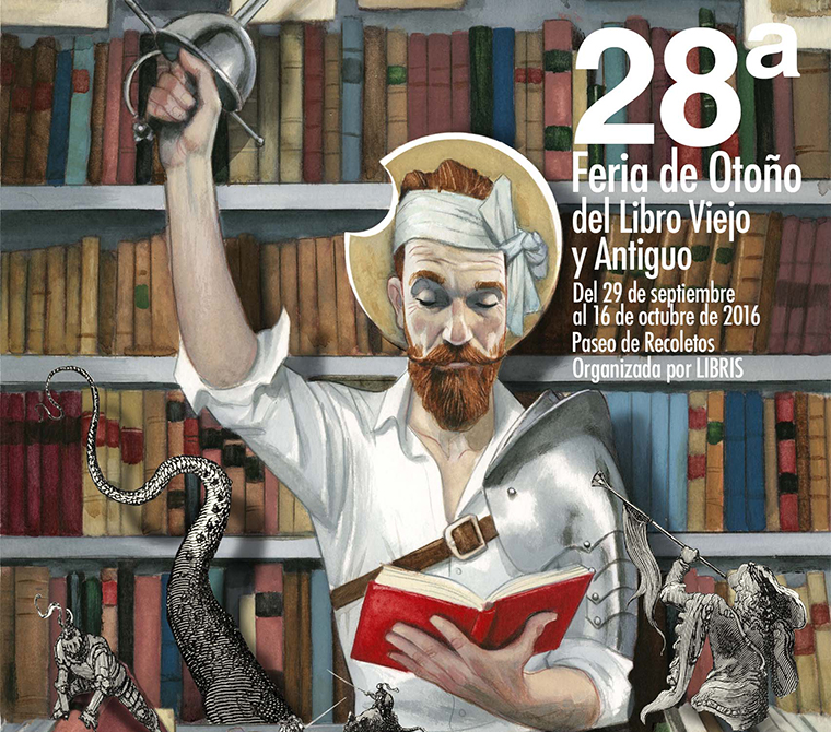 Feria libro viejo antiguo Estrella Flores-Carretero